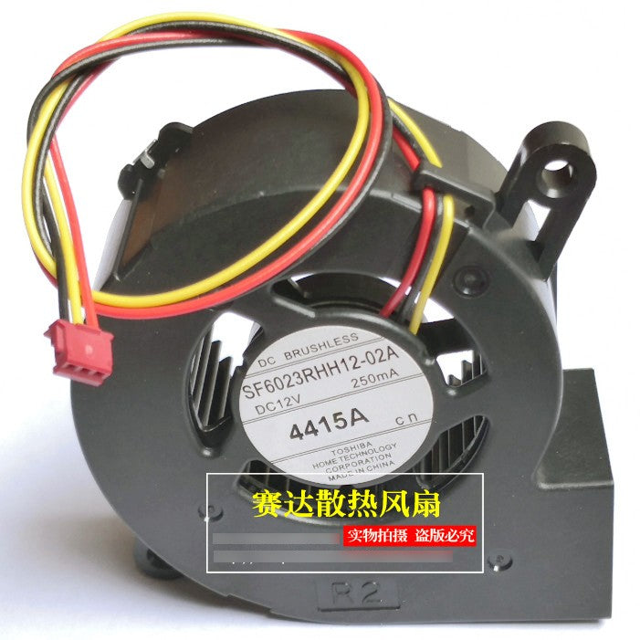 Toshiba SF6023RHH12-02A 12V 250mA 3wires cooling fan Toshiba SF6023RHH12-02A 12V 250mA 3wires cooling fan